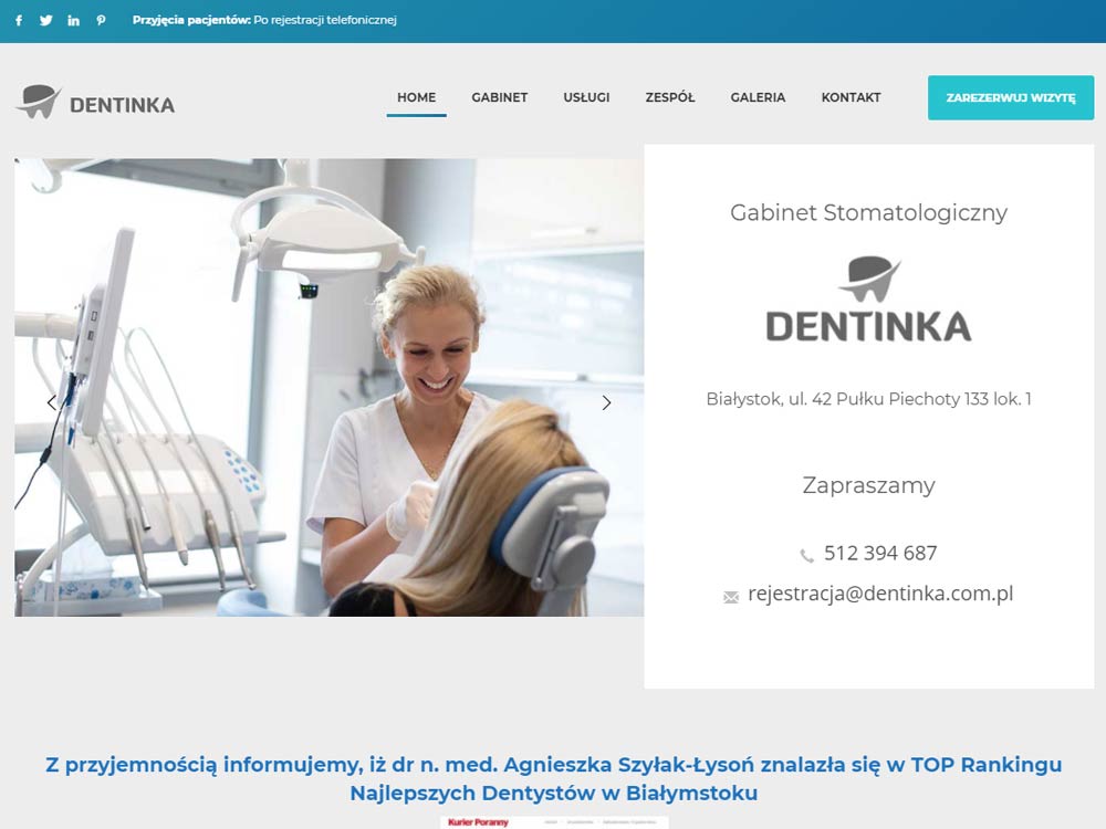 Gabinet Stomatologiczny "Dentinka"